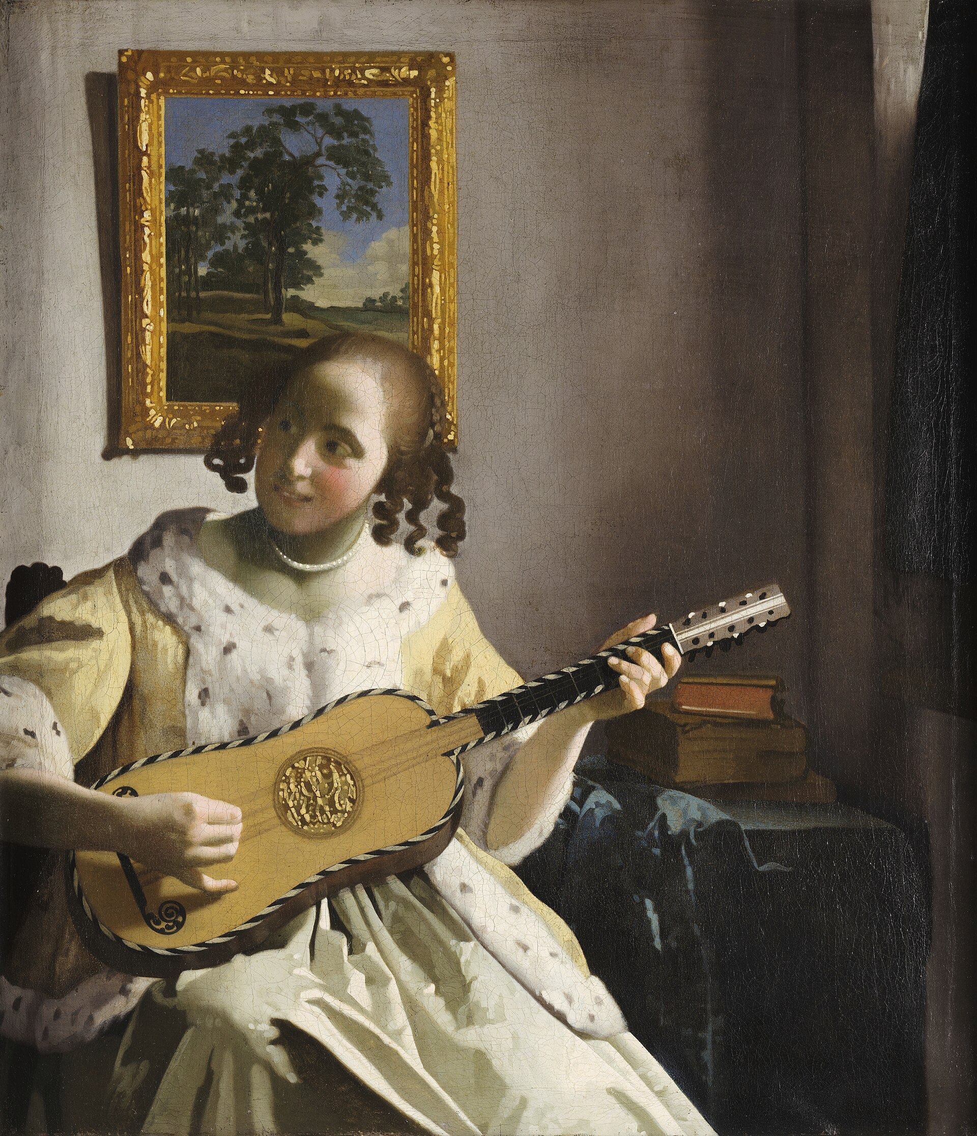 La suonatrice di chitarra